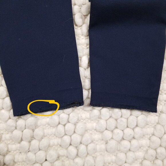 Lululemon Tech Mesh Tight Inkwell/Black Sz 6 - Picture 8 of 8